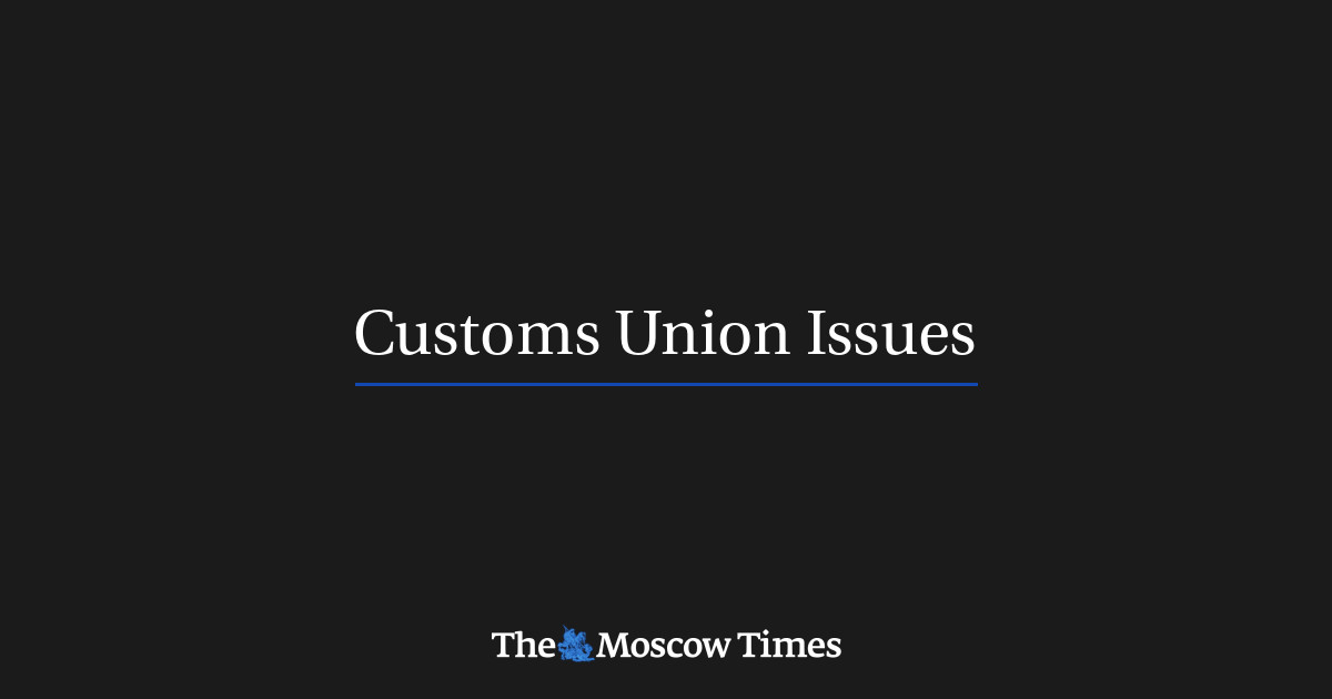 Customs Union Issues