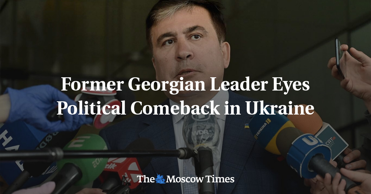 Mantan pemimpin Georgia mengincar kembalinya politik di Ukraina