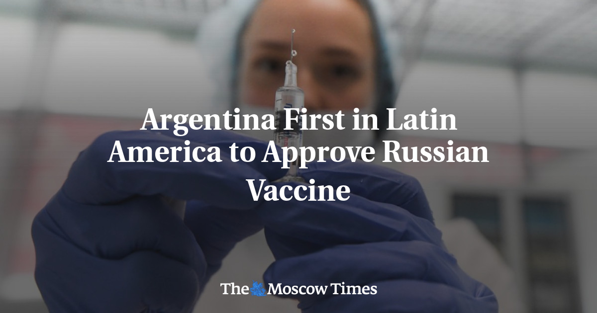 Argentina Pertama di Amerika Latin yang menyetujui vaksin Rusia