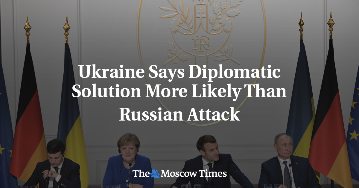 Ukraina mengatakan solusi diplomatik lebih mungkin terjadi dibandingkan serangan Rusia