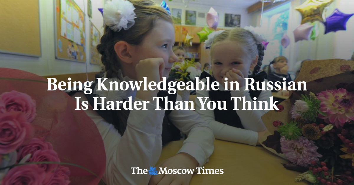 Mahir berbahasa Rusia lebih sulit dari yang Anda kira