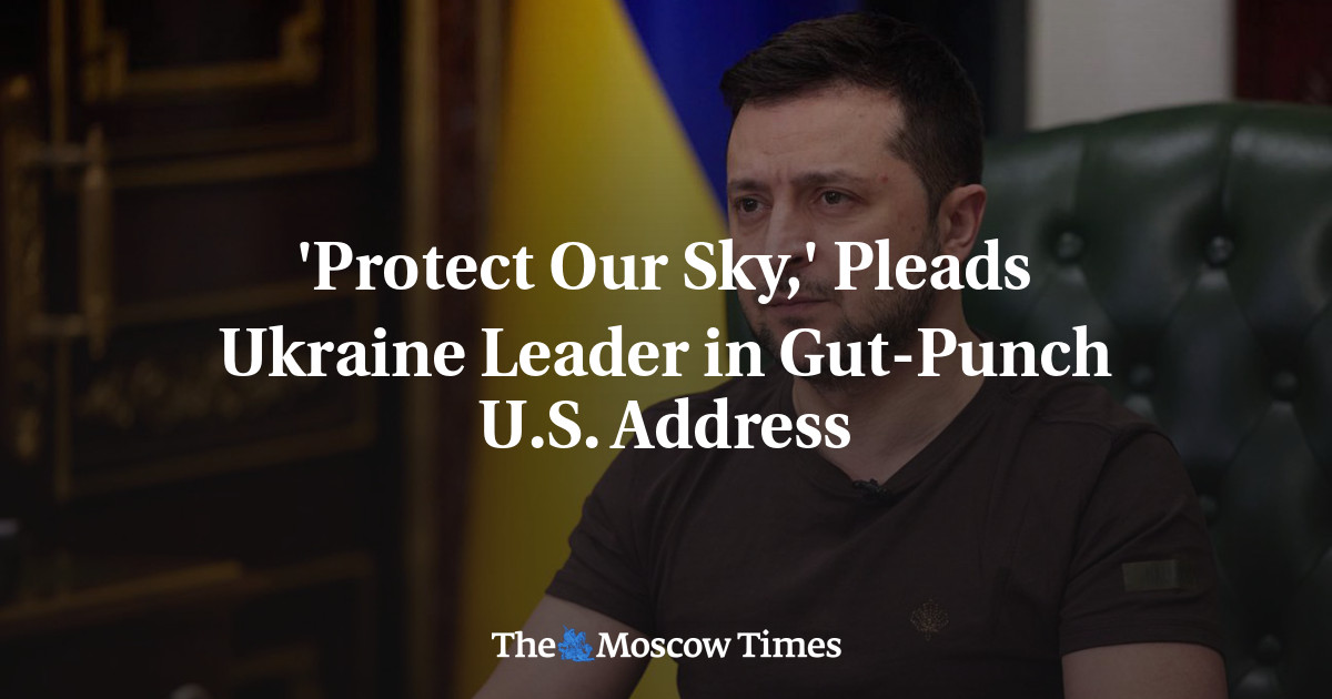 ‘Lindungi udara kita,’ pinta pemimpin Ukraina dalam pidato Gut-Punch AS