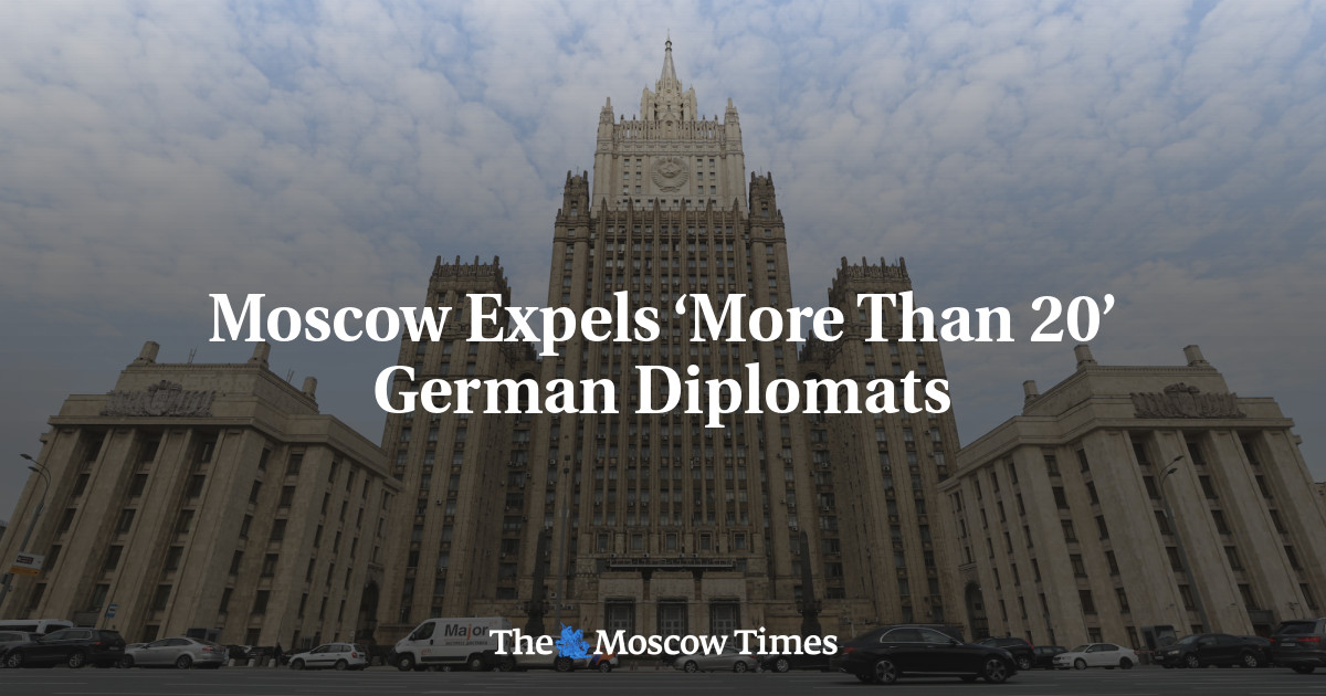 Moskau weist mehr als 20 deutsche Diplomaten aus