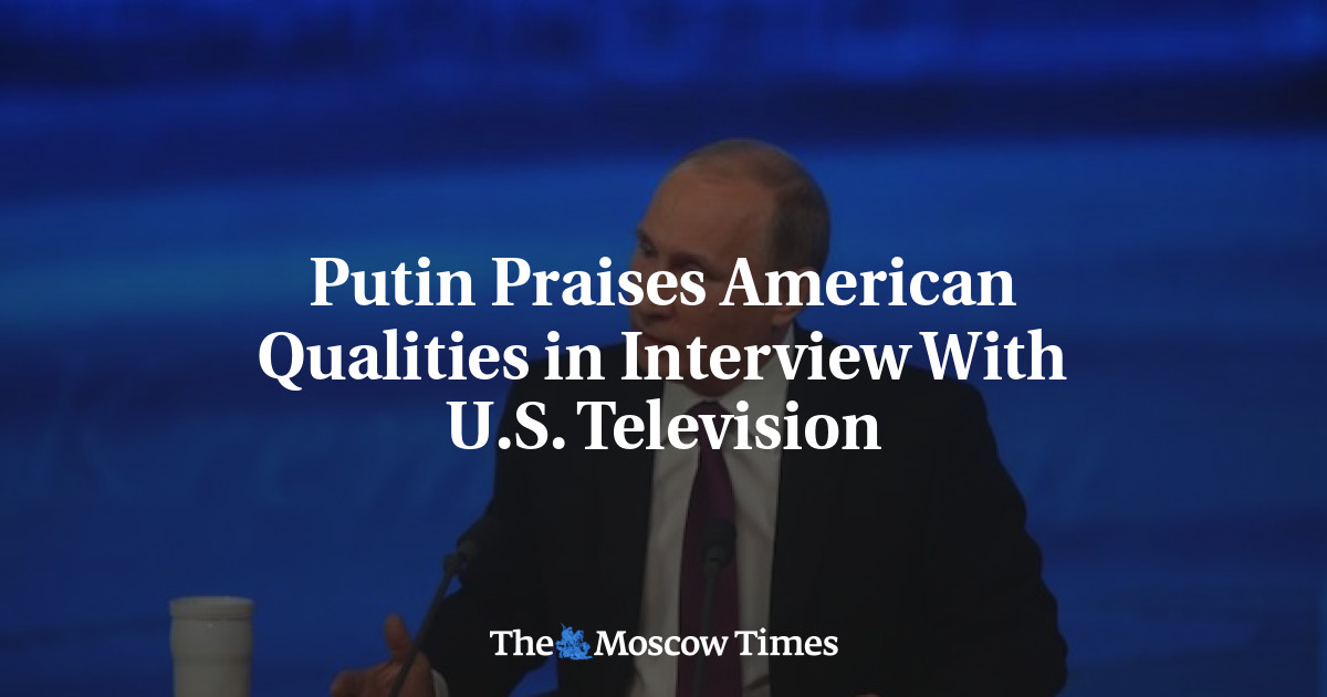 Putin memuji kualitas Amerika dalam wawancara dengan televisi Amerika