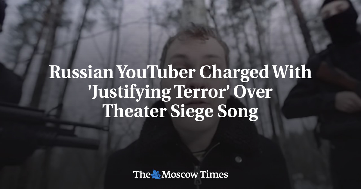 YouTuber Rusia didakwa ‘Membenarkan Teror’ atas lagu Theater Siege