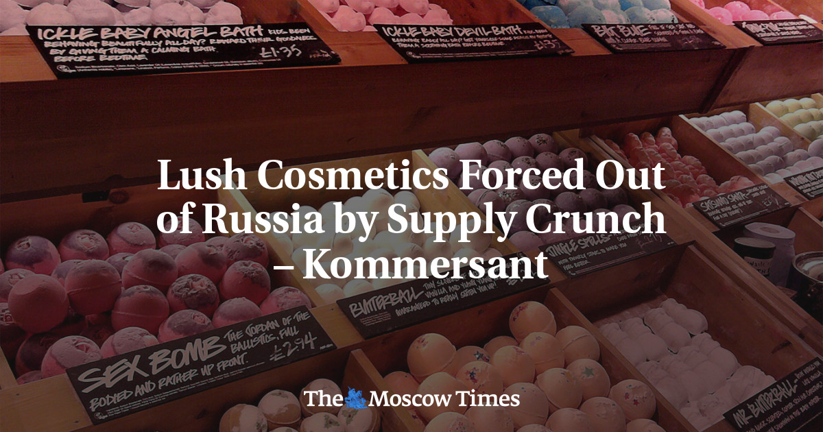 Supply Crunch вытесняет Lush Cosmetics из России — КоммерсантЪ