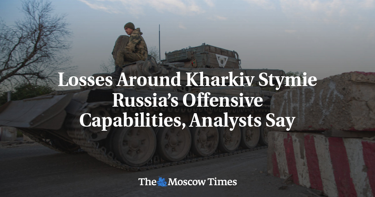 Потери под Харьковом снижают наступательные возможности России, считают аналитики