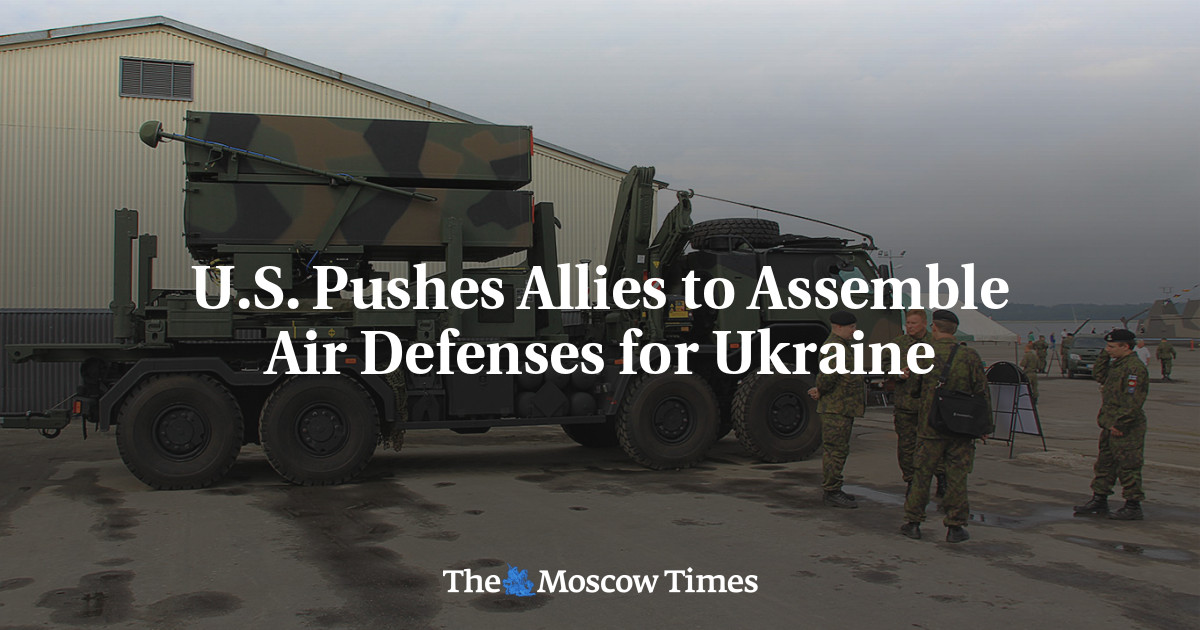AS menekan sekutu untuk merakit pertahanan udara untuk Ukraina