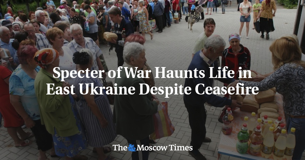 Hantu perang menghantui kehidupan di Ukraina timur meski ada gencatan senjata