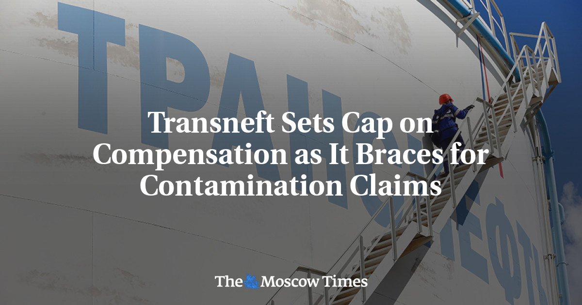 Transneft menetapkan batas kompensasi karena mendukung klaim polusi