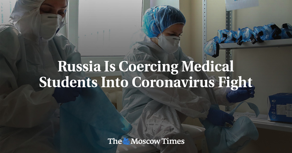 Rusia memaksa mahasiswa kedokteran untuk melawan virus corona