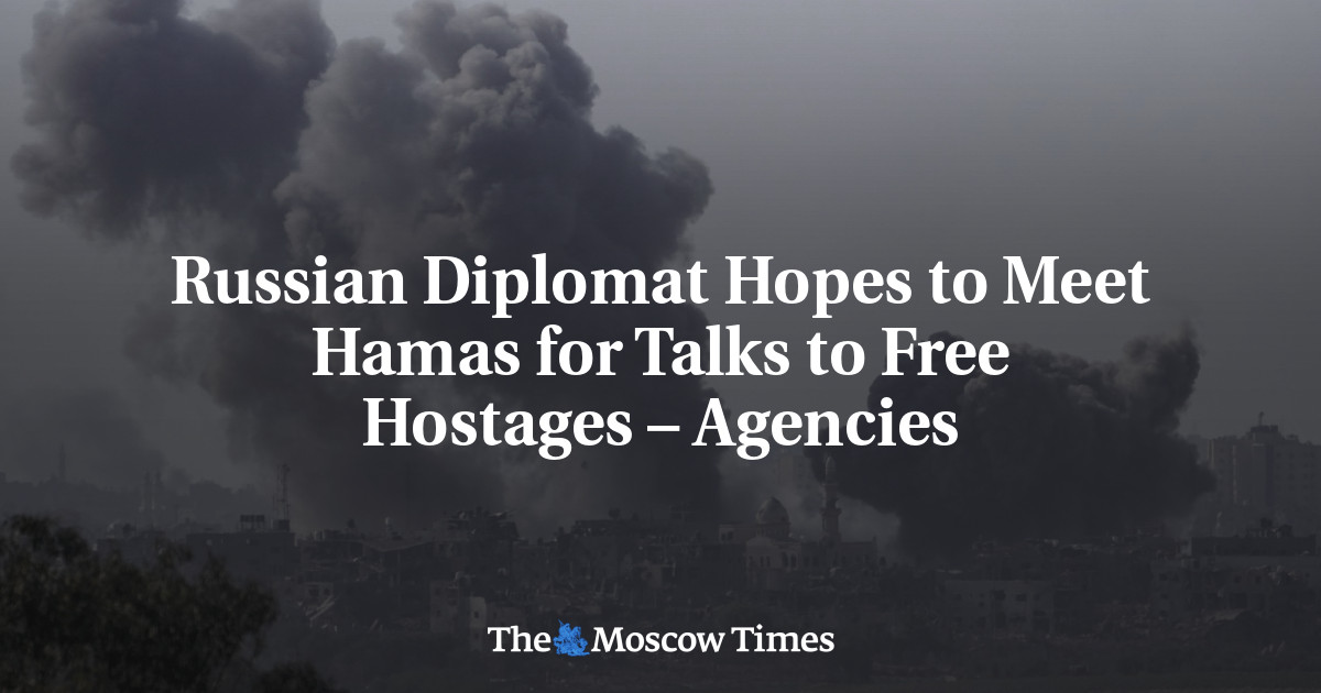 Russian Diplomat Hopes to Meet Hamas for Talks to Free Hostages – Agencies