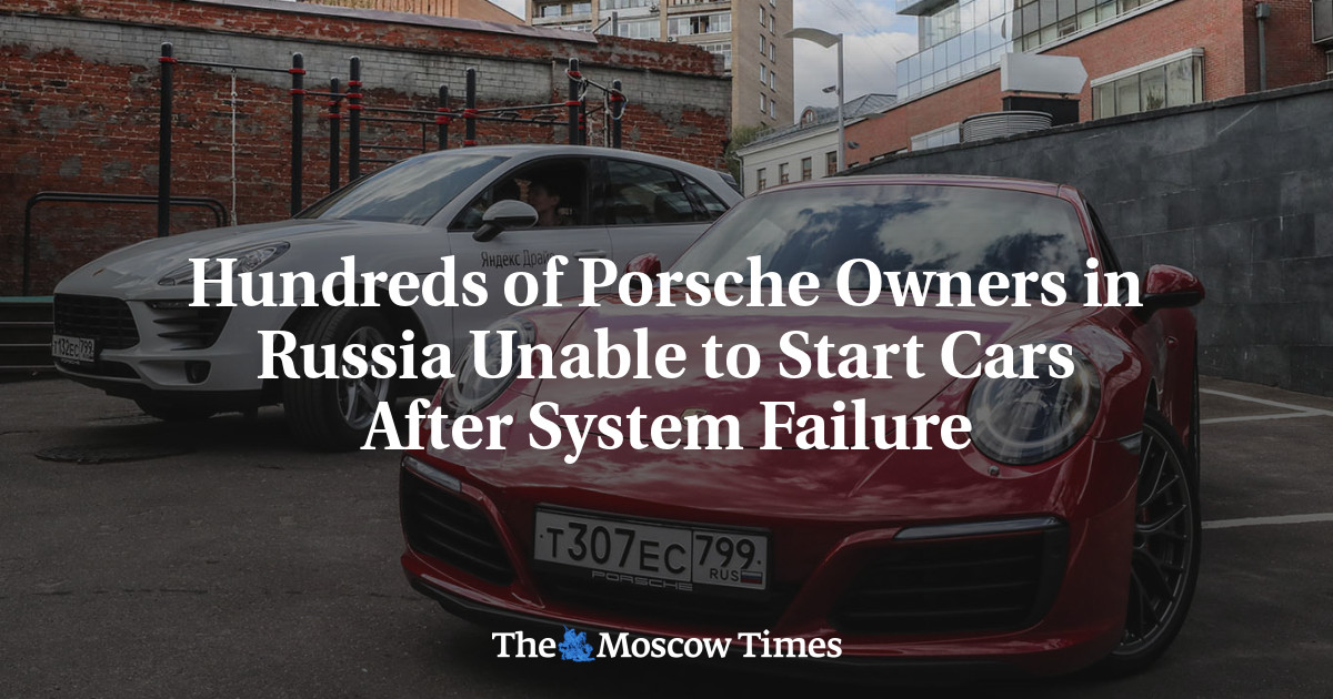 Hundreds of Porsche Owners in Russia Unable to Start Cars After System Failure