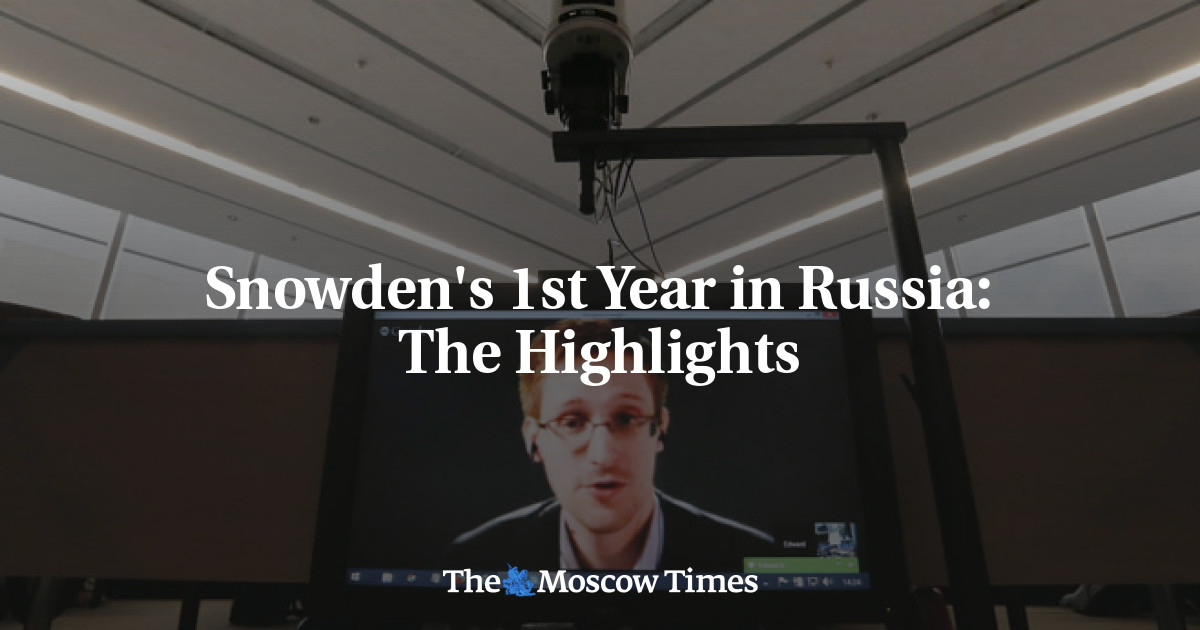 Tahun Pertama Snowden di Rusia: Yang Menarik