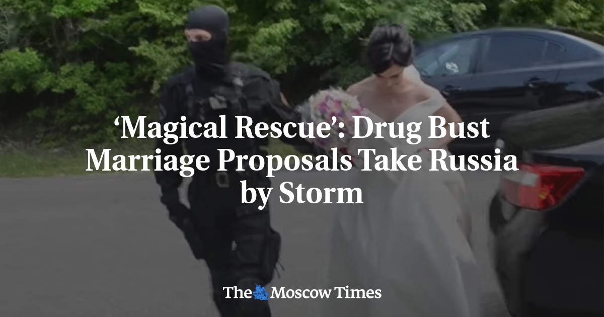 ‘Penyelamatan Ajaib’: Proposal pernikahan anti narkoba menggemparkan Rusia
