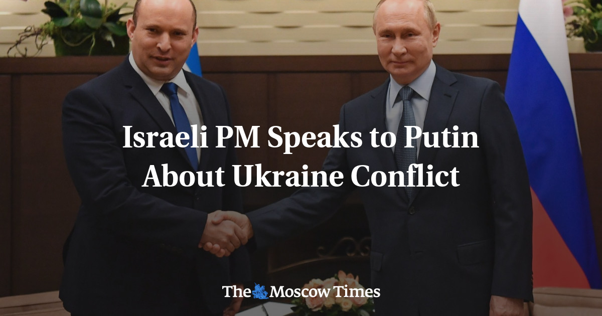 Perdana Menteri Israel berbicara dengan Putin tentang konflik Ukraina