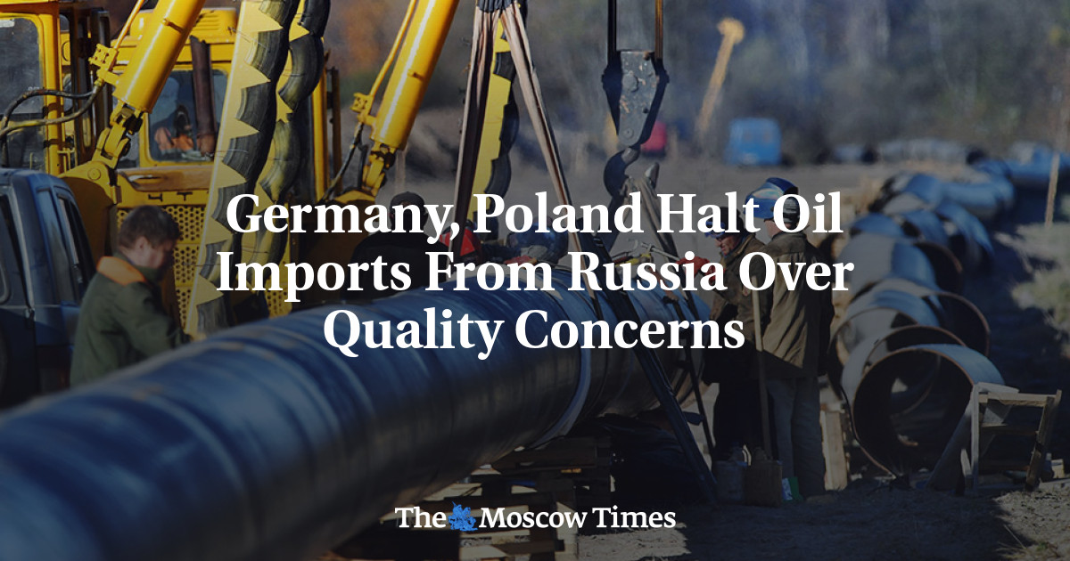 Jerman, Polandia membekukan impor minyak dari Rusia karena masalah kualitas