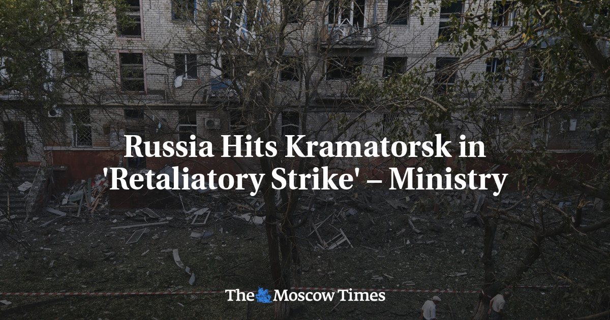وزارة: روسيا تضرب كراماتورسك بـ “ضربة انتقامية”