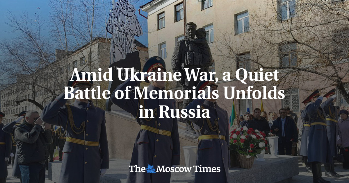 Amid Ukraine War, a Quiet Battle of Memorials Unfolds in Russia - The ...