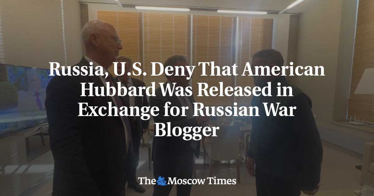 Russia, U.S. Deny That American Hubbard Was Released in Exchange for Russian War Blogger