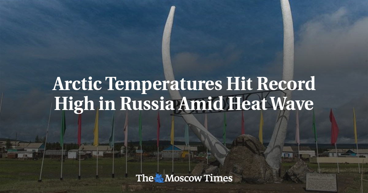 Suhu Arktik mencapai rekor tertinggi di Rusia di tengah gelombang panas