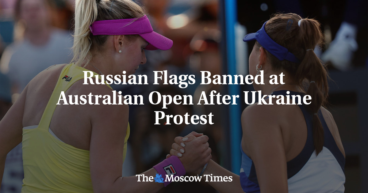 Bendera Rusia dilarang di Australia Terbuka setelah protes di Ukraina
