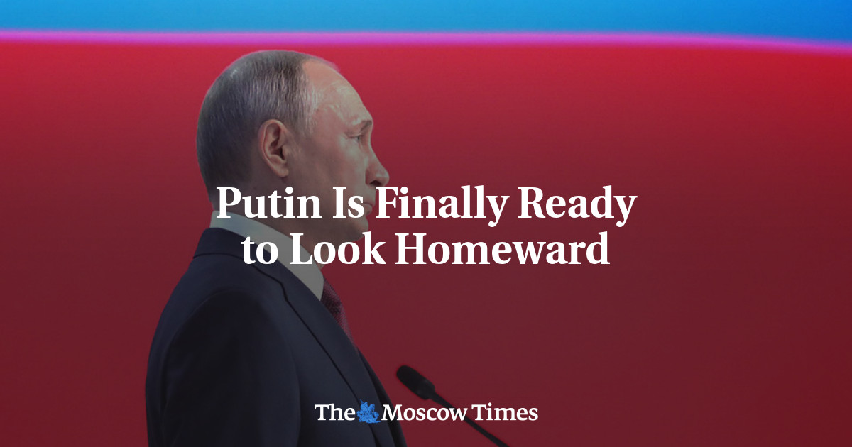 Putin akhirnya siap untuk melihat ke rumah