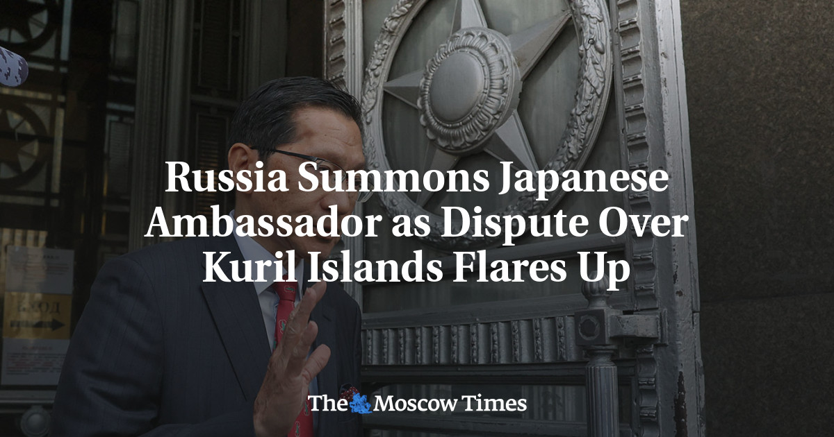 Russia Summons Japanese Ambassador as Dispute Over Kuril Islands Flares Up