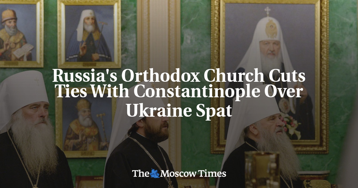 Gereja Ortodoks Rusia Memutuskan Hubungan Dengan Konstantinopel Terkait Pertengkaran Ukraina