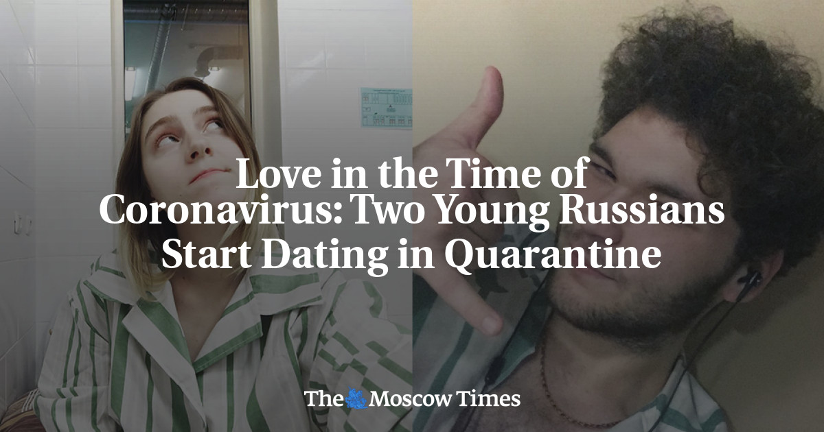 Cinta di masa virus corona: Dua pemuda Rusia mulai berkencan di masa karantina