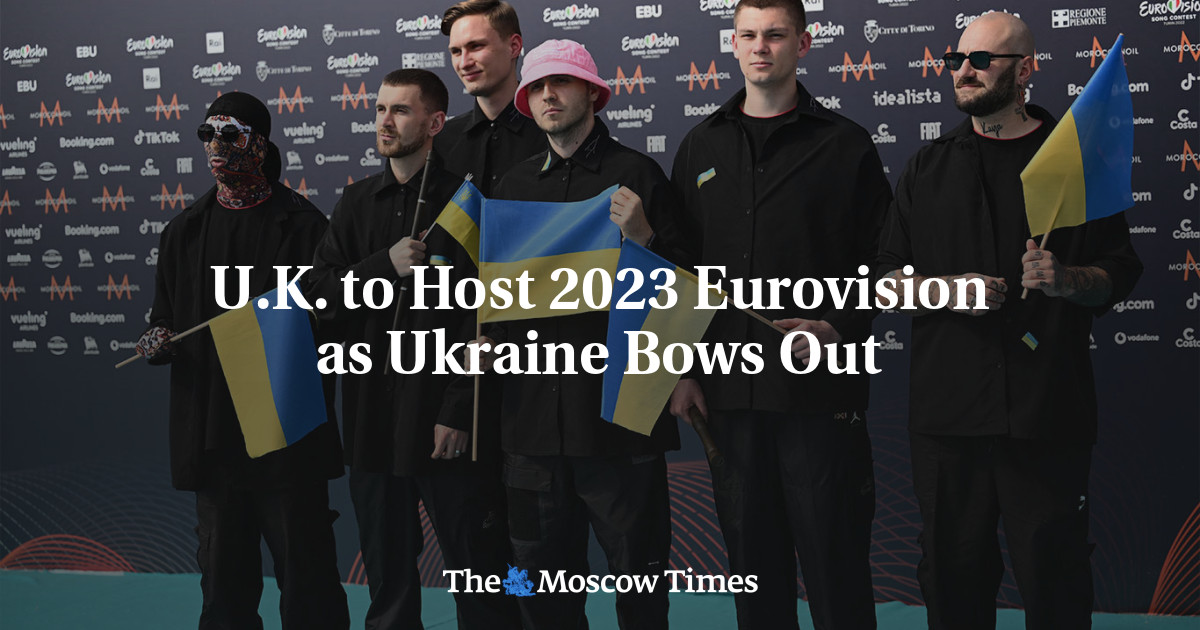 Inggris menjadi tuan rumah Eurovision 2023 saat Ukraina mundur