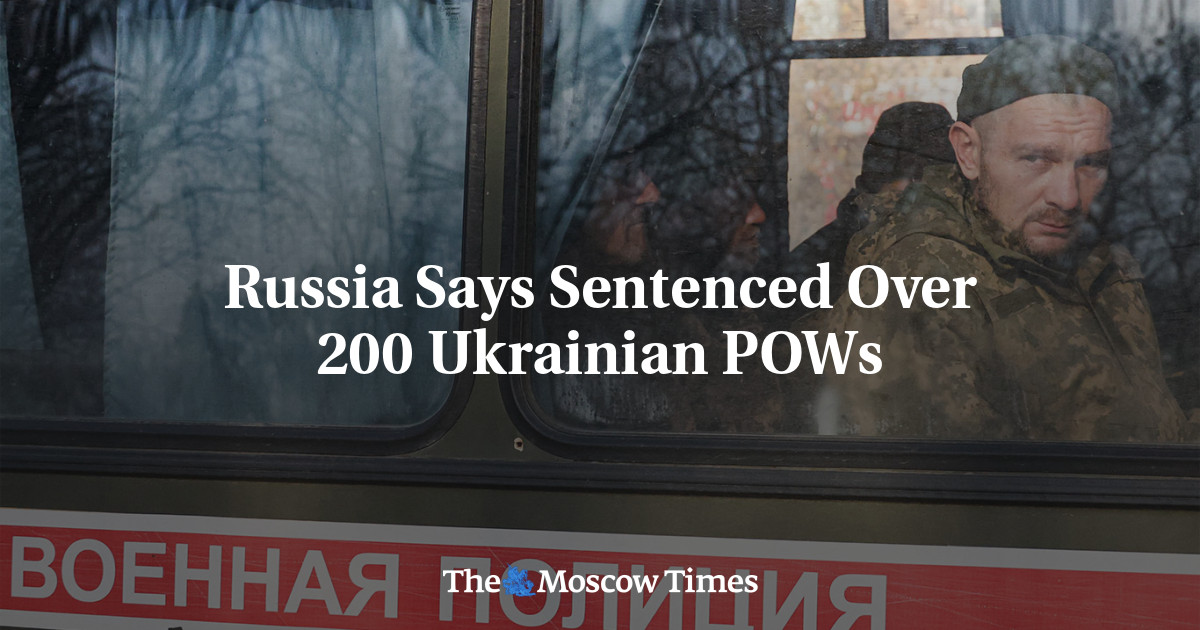 Rusya, 200'den fazla Ukraynalı savaş esirine hapis cezası verdiğini açıkladı