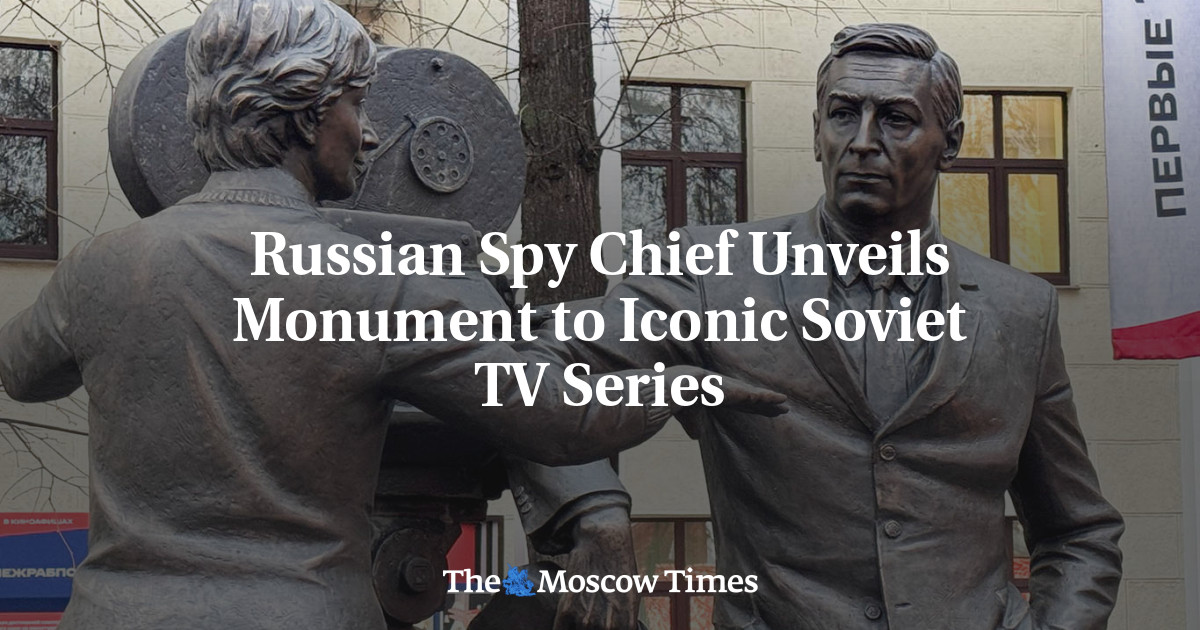 Russian Spy Chief Unveils Monument to Iconic Soviet TV Series