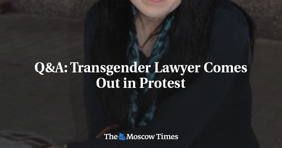 Q&A: Transgender Lawyer Comes Out In Protest