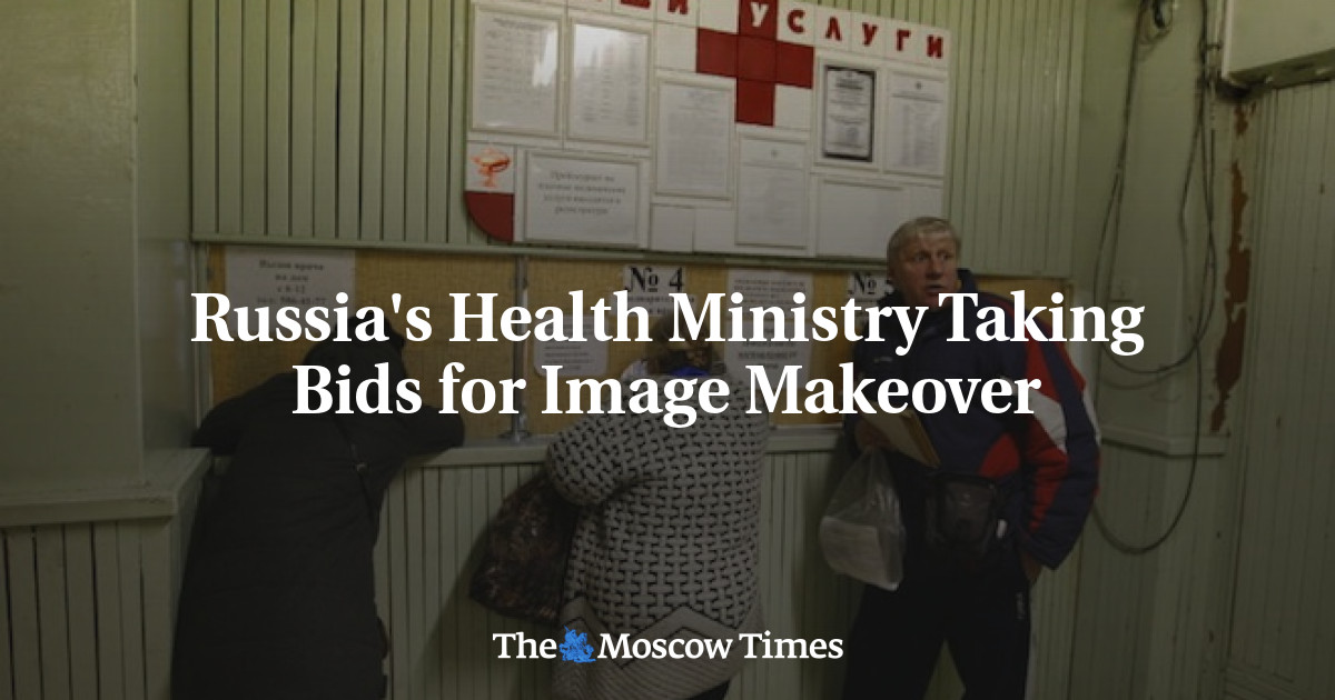 Russia's Health Ministry Taking Bids for Image Makeover