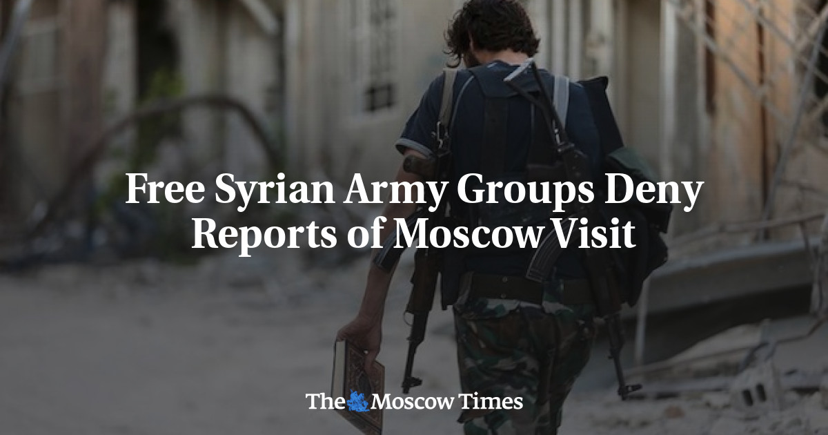 Kelompok Tentara Pembebasan Suriah menyangkal laporan kunjungan ke Moskow