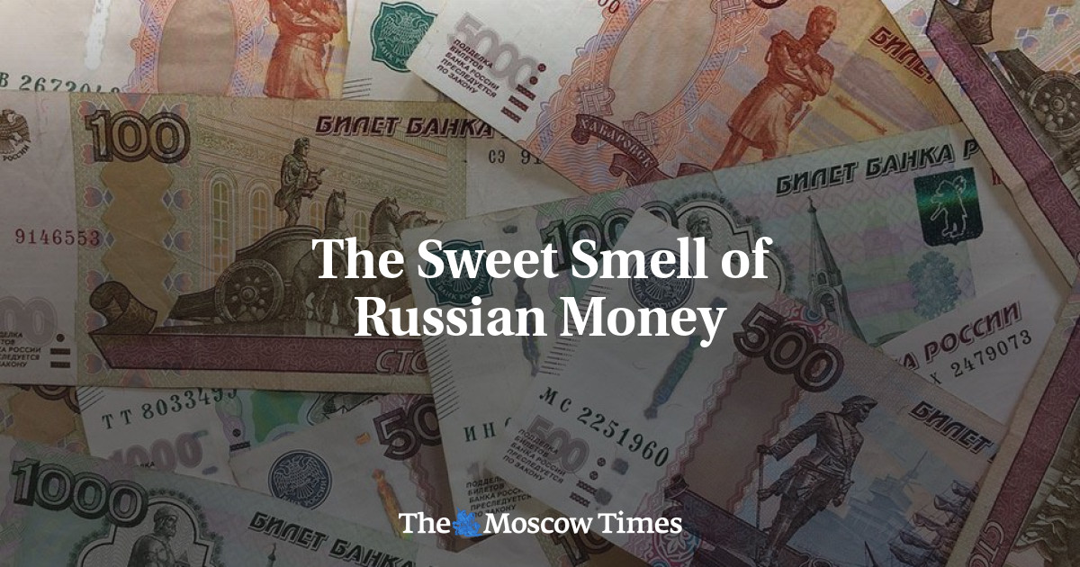 Bau manis uang Rusia