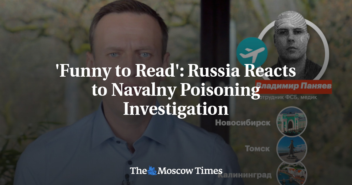 ‘Lucu untuk dibaca’: Rusia bereaksi terhadap penyelidikan keracunan Navalny
