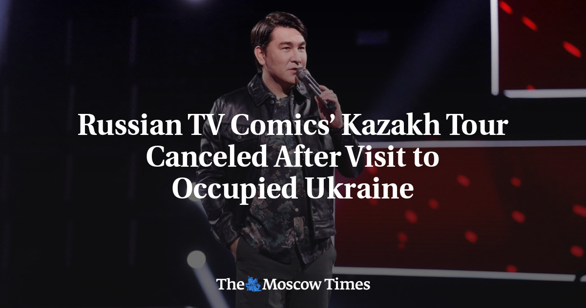 Гастролі російської телевізійної комедії Казахстаном скасували після відвідування окупованої України
