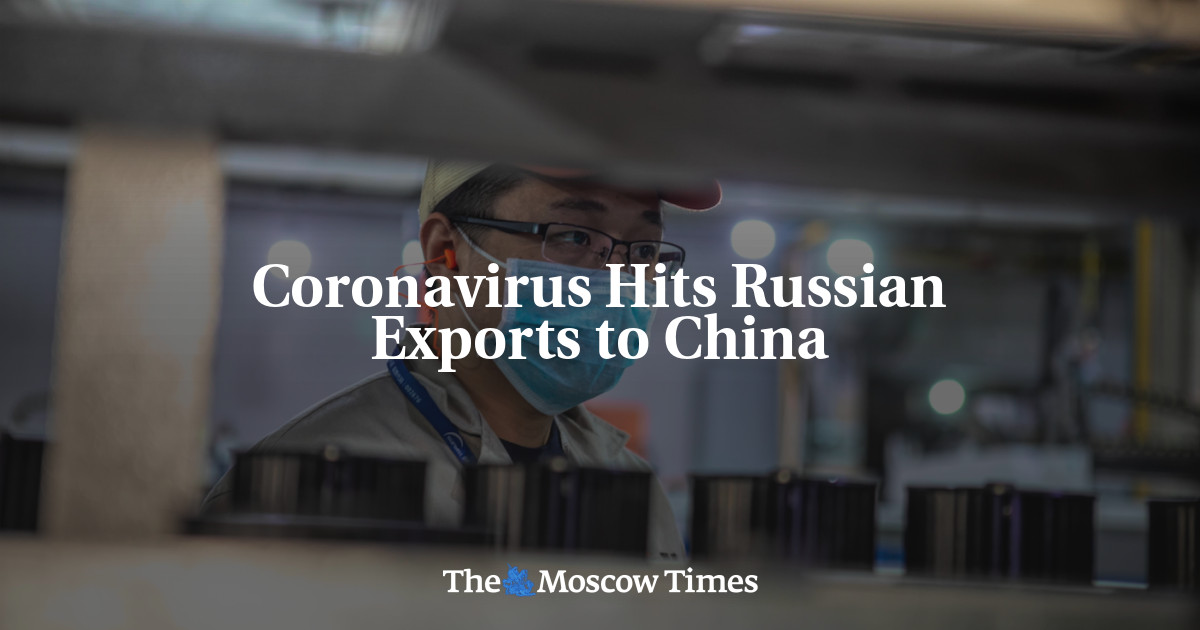 Coronavirus menghantam ekspor Rusia ke China