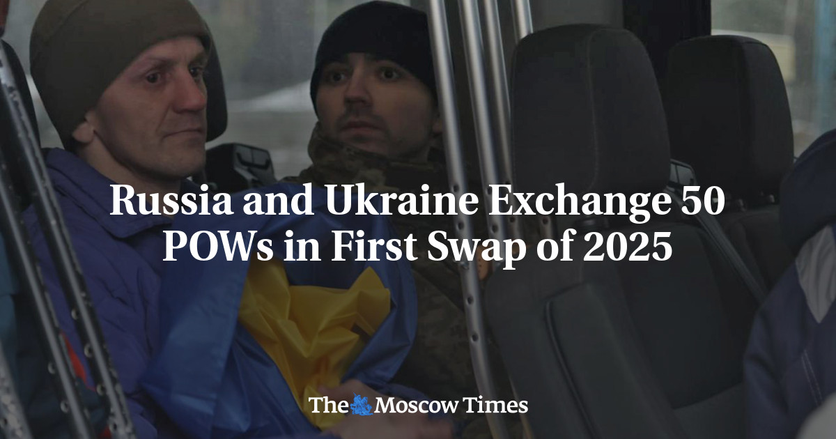 Russia and Ukraine Exchange 50 POWs in First Swap of 2025