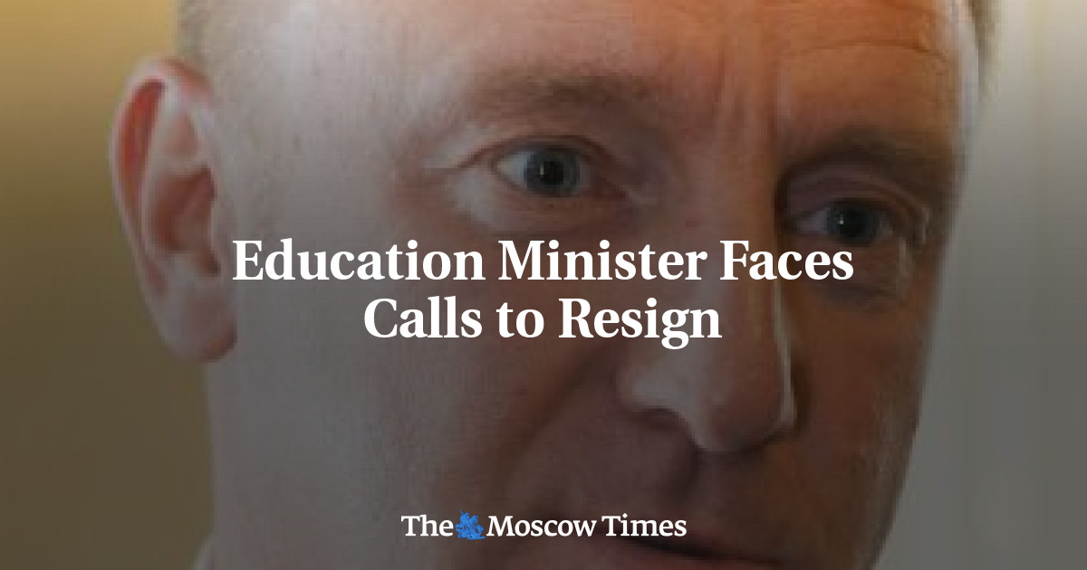 Education Minister Faces Calls to Resign