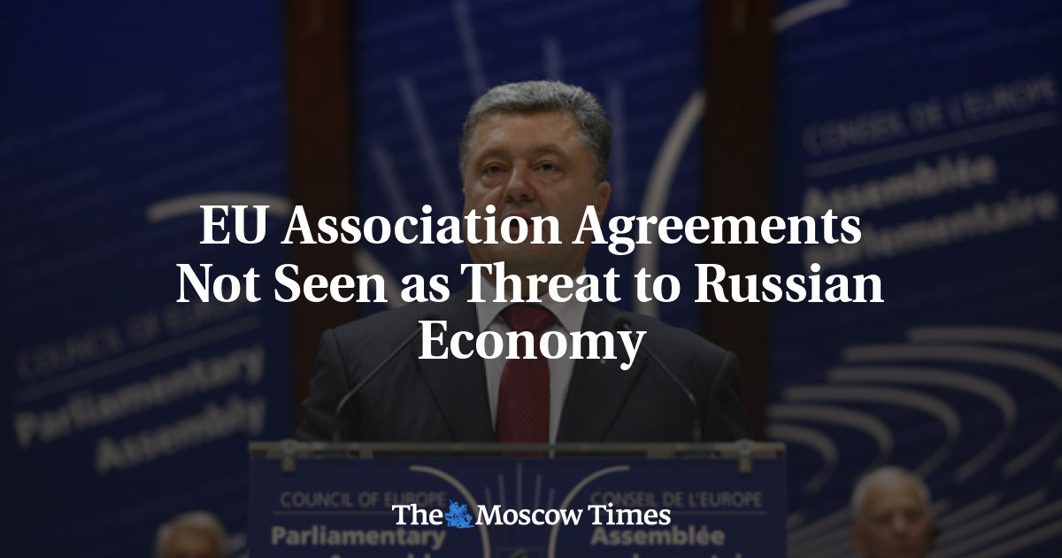 Perjanjian asosiasi UE tidak dipandang sebagai ancaman bagi ekonomi Rusia