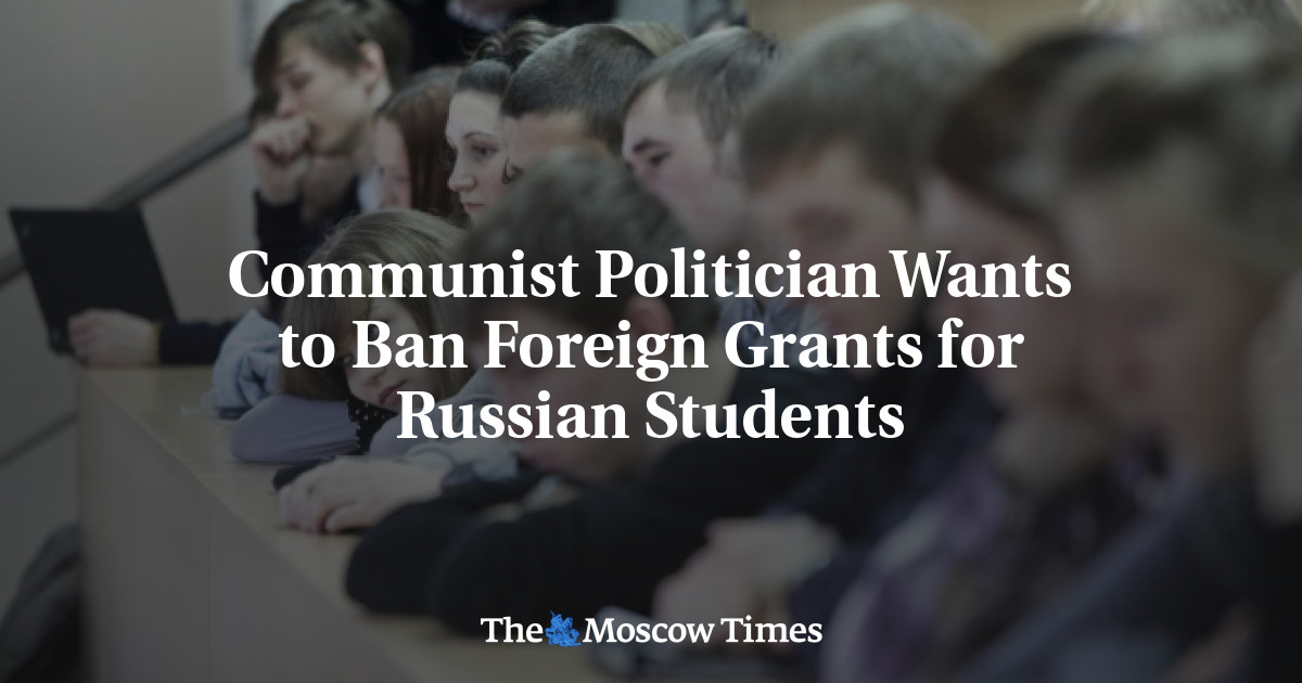 Politisi komunis ingin melarang hibah asing untuk pelajar Rusia