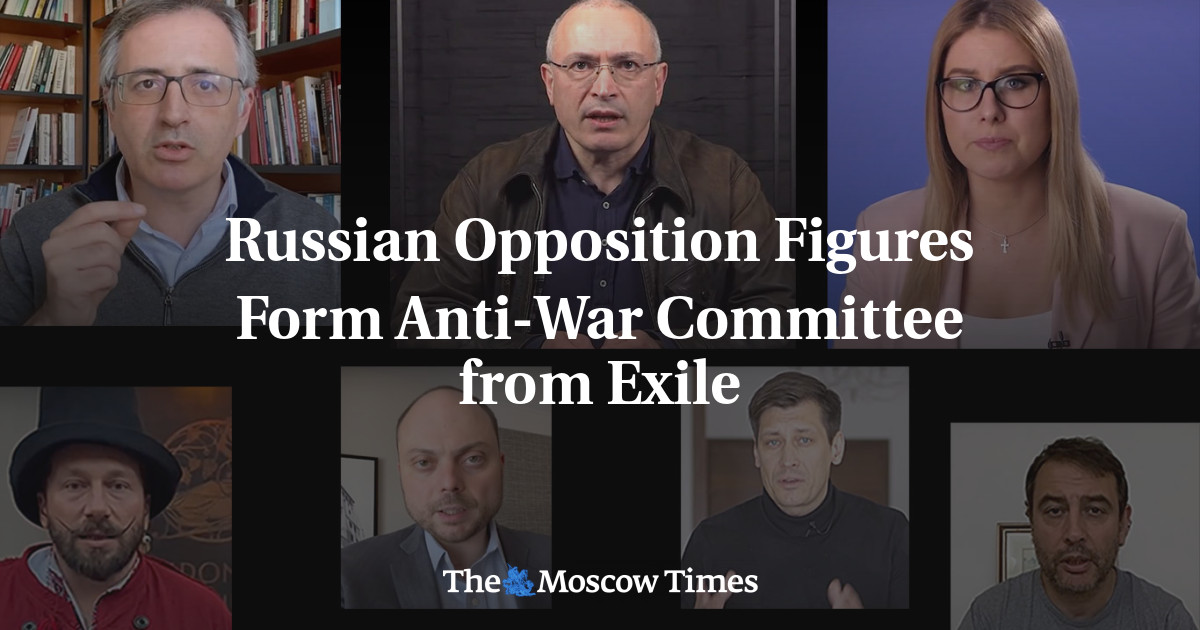 Tokoh oposisi Rusia membentuk komite antiperang dari pengasingan