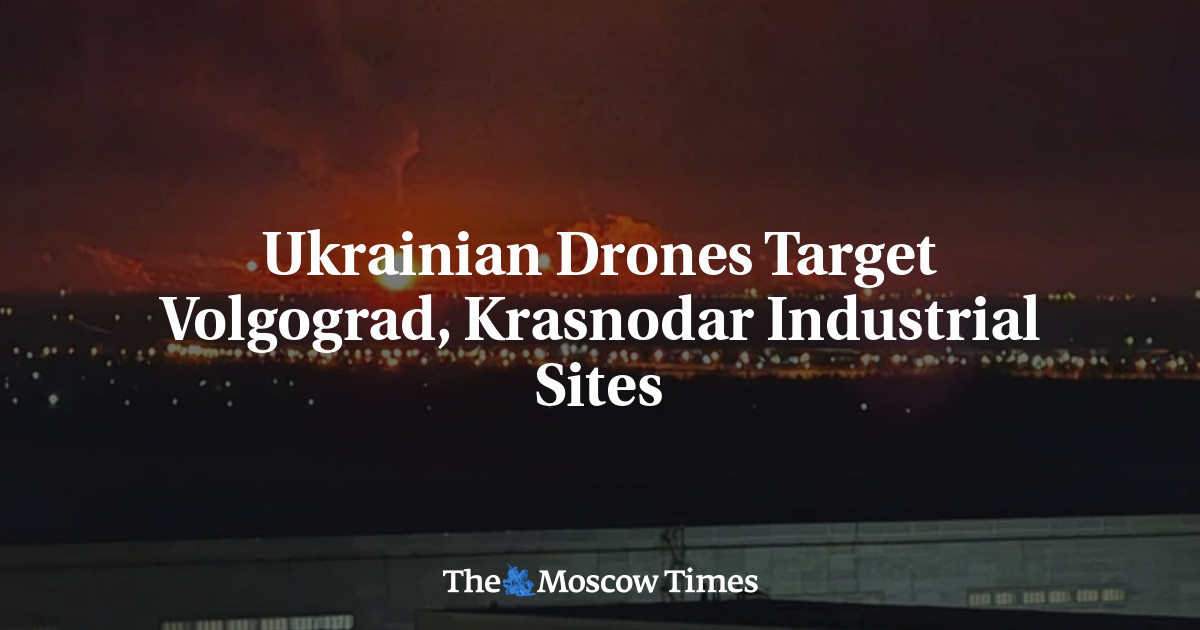 Ukrainian Drones Target Volgograd, Krasnodar Industrial Sites