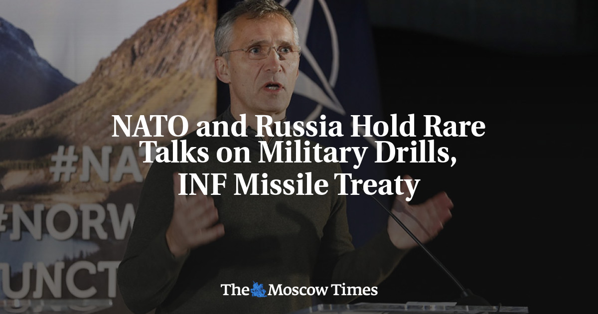 NATO dan Rusia jarang mengadakan pembicaraan mengenai latihan militer, Perjanjian Rudal INF