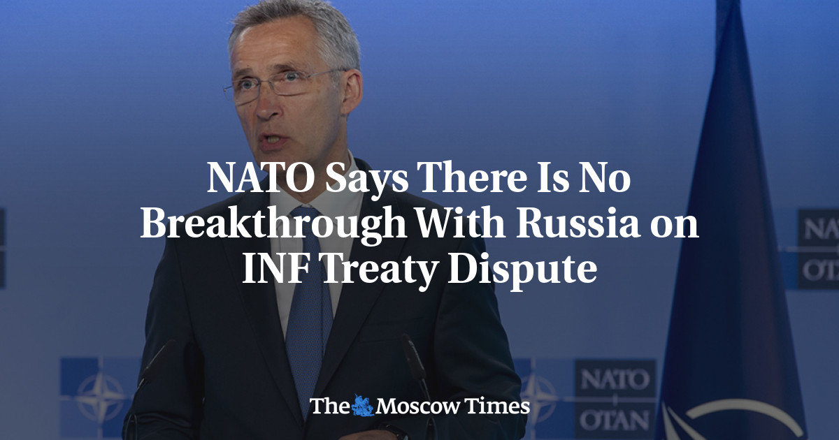 NATO Says There Is No Breakthrough With Russia on INF Treaty Dispute ...