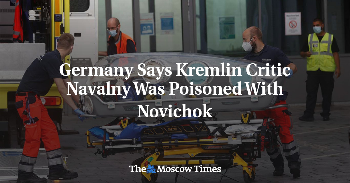 Jerman mengatakan kritikus Kremlin, Navalny, diracuni dengan Novichok