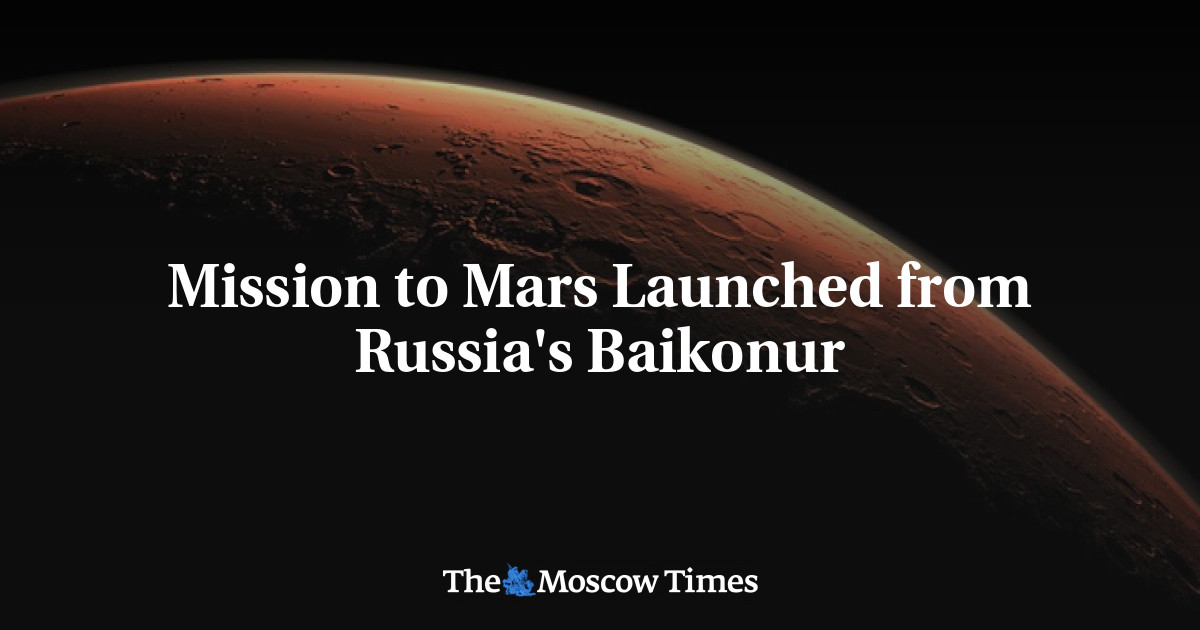 Misi ke Mars diluncurkan dari Baikonur Rusia